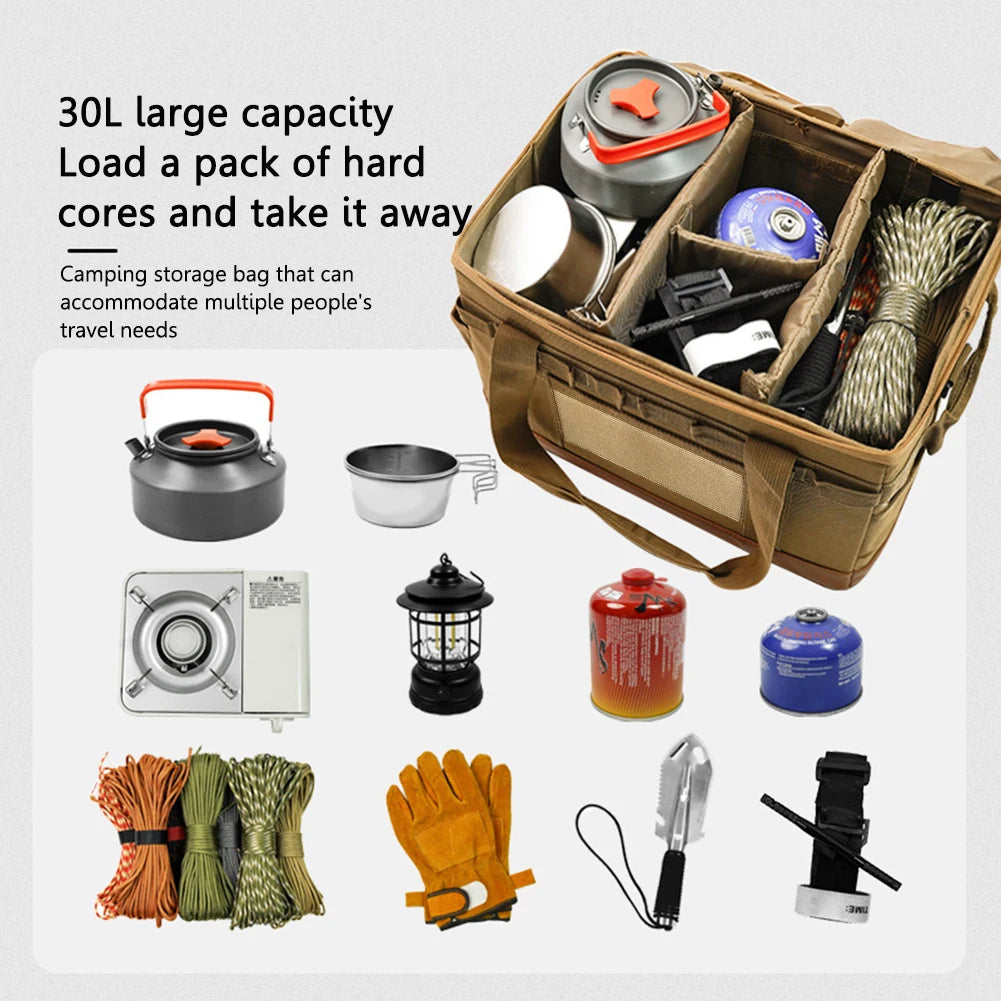 Trail Mate 30L Camping Kitchen Organizer