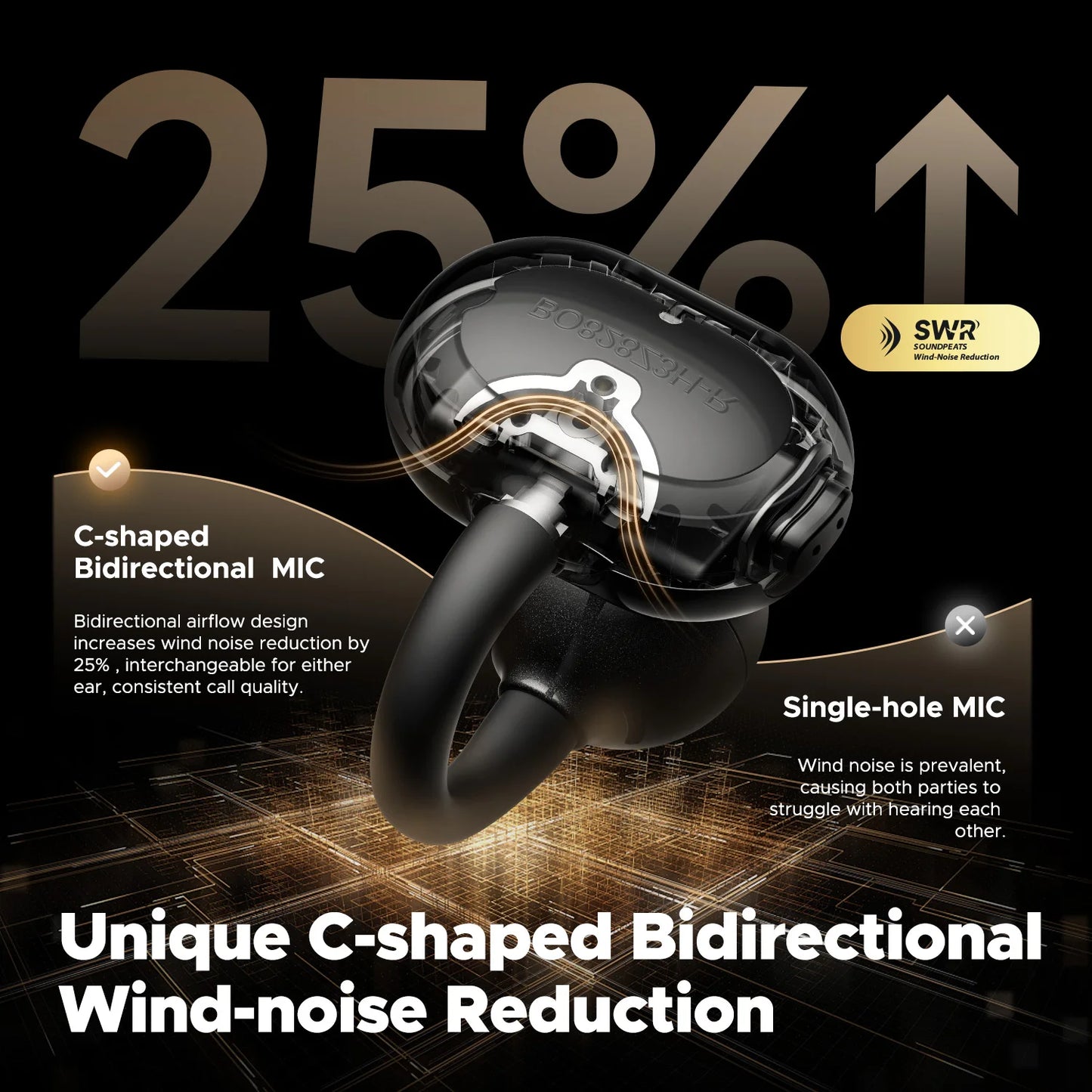 Wireless Earphones Bluetooth Low Latency Multipoint Pairing