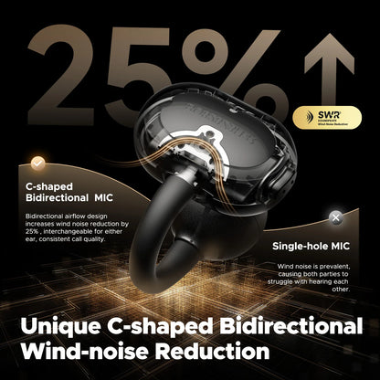 Wireless Earphones Bluetooth Low Latency Multipoint Pairing