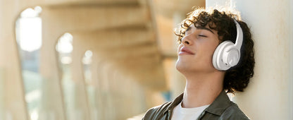 SoundPEATS Space Headphones Bluetooth 5.3 Hybrid Active Noise Cancelling Wireless Headphone,123H Play,Mic,Multipoint Connection